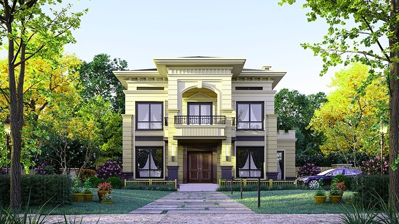 乡村别墅的墙壁通常用什么砖砌？